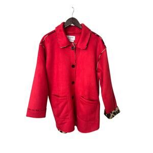 Women's Red Barn Jacket with Sherpa Trim